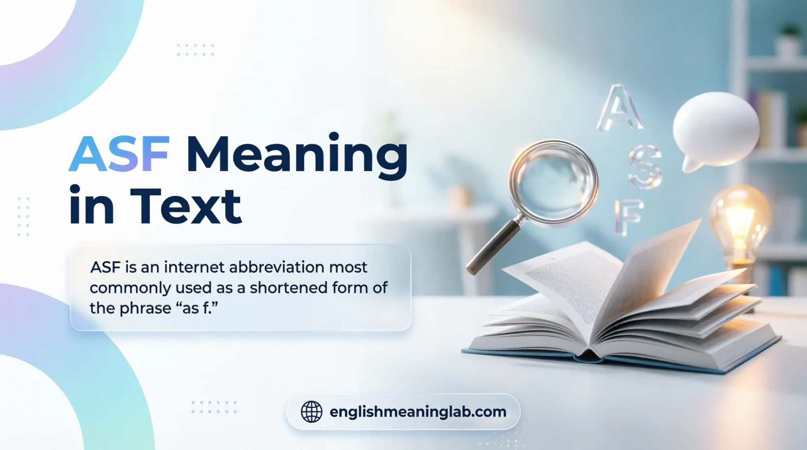 ASF Meaning in Text