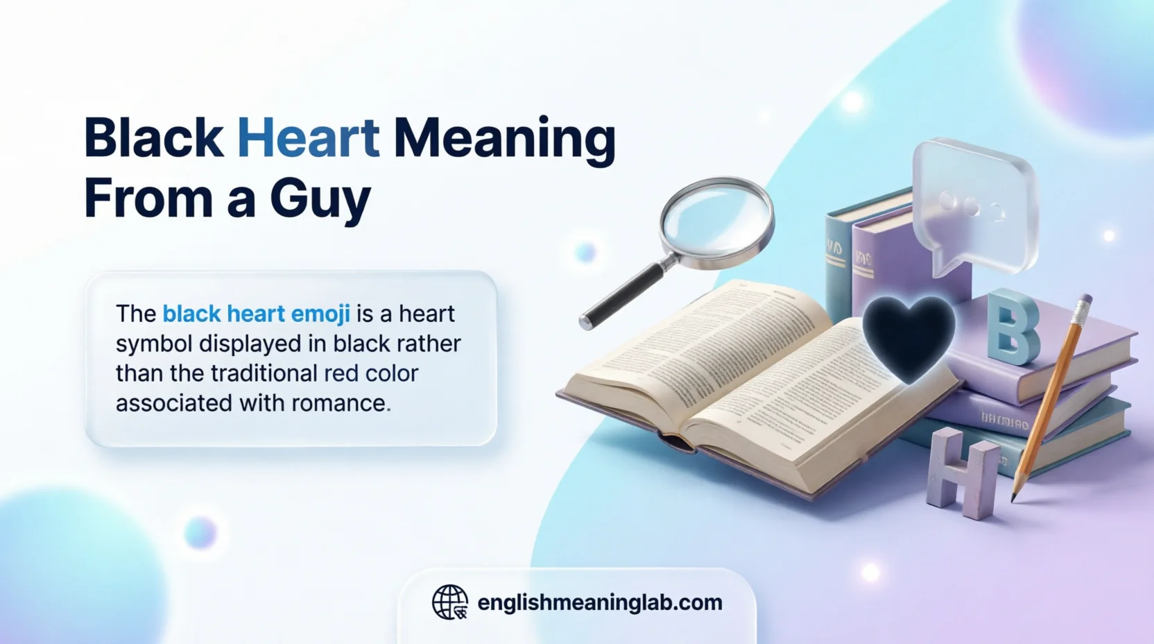 Black Heart Meaning From a Guy