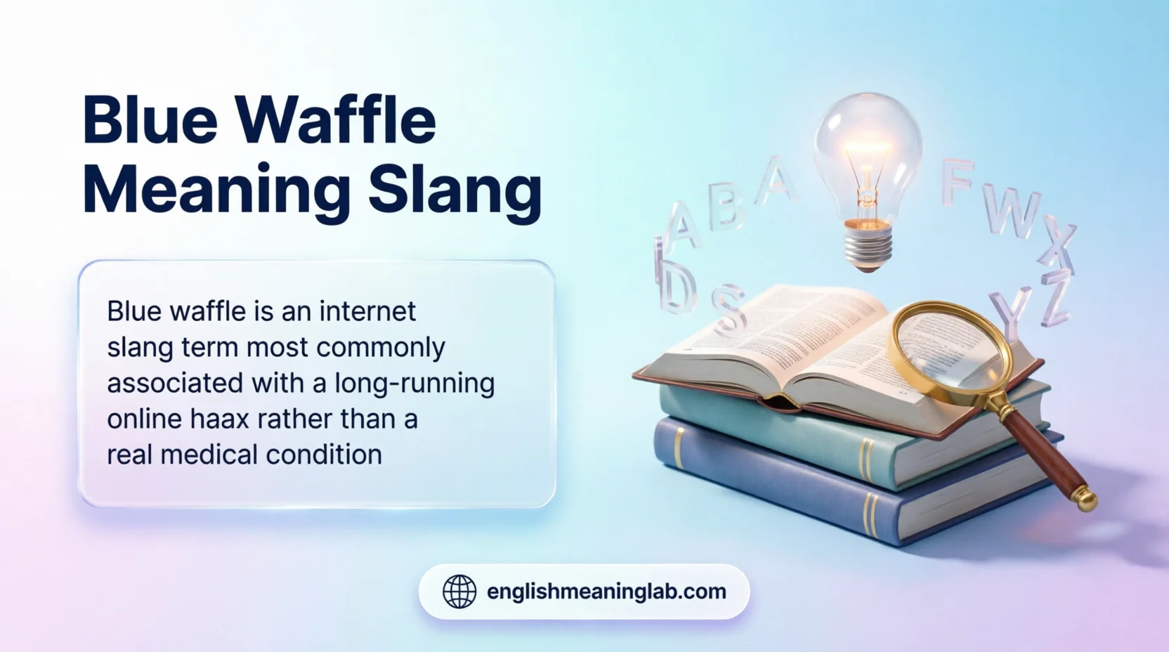 Blue Waffle Meaning Slang