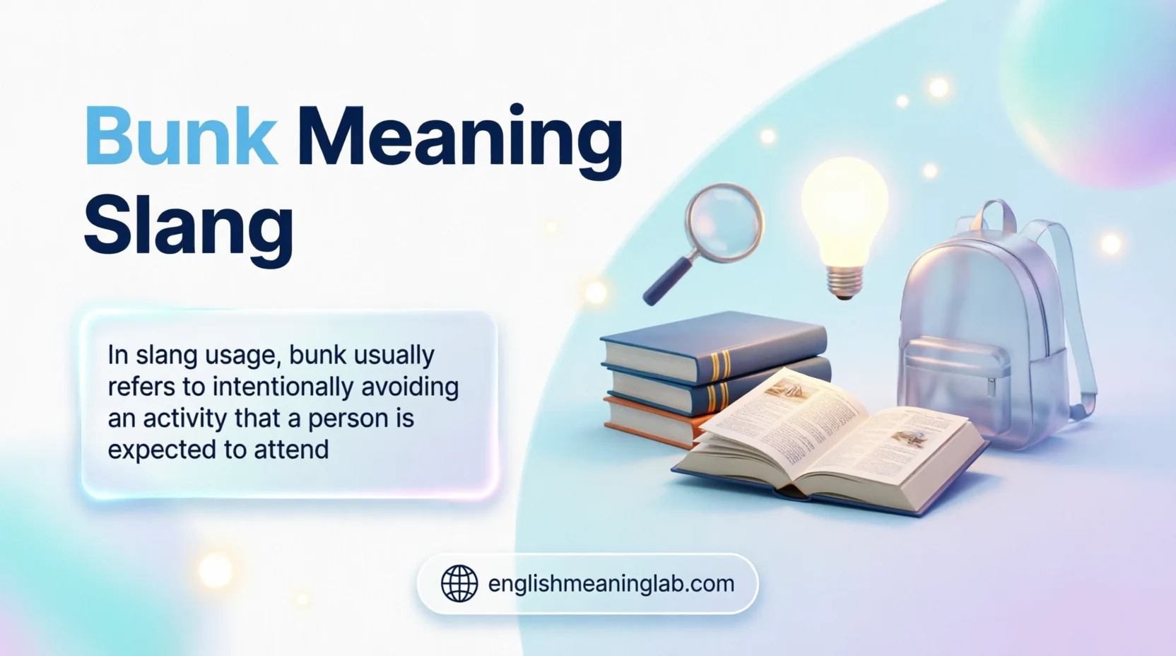 Bunk Meaning Slang