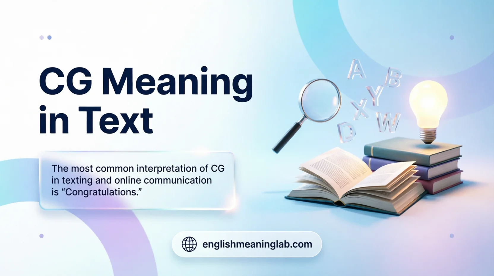 CG Meaning in Text
