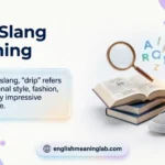 Drip Slang Meaning