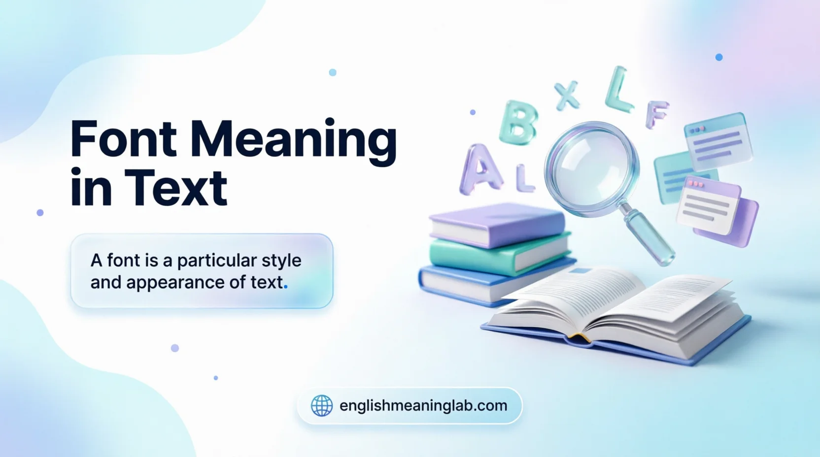 Font Meaning in Text