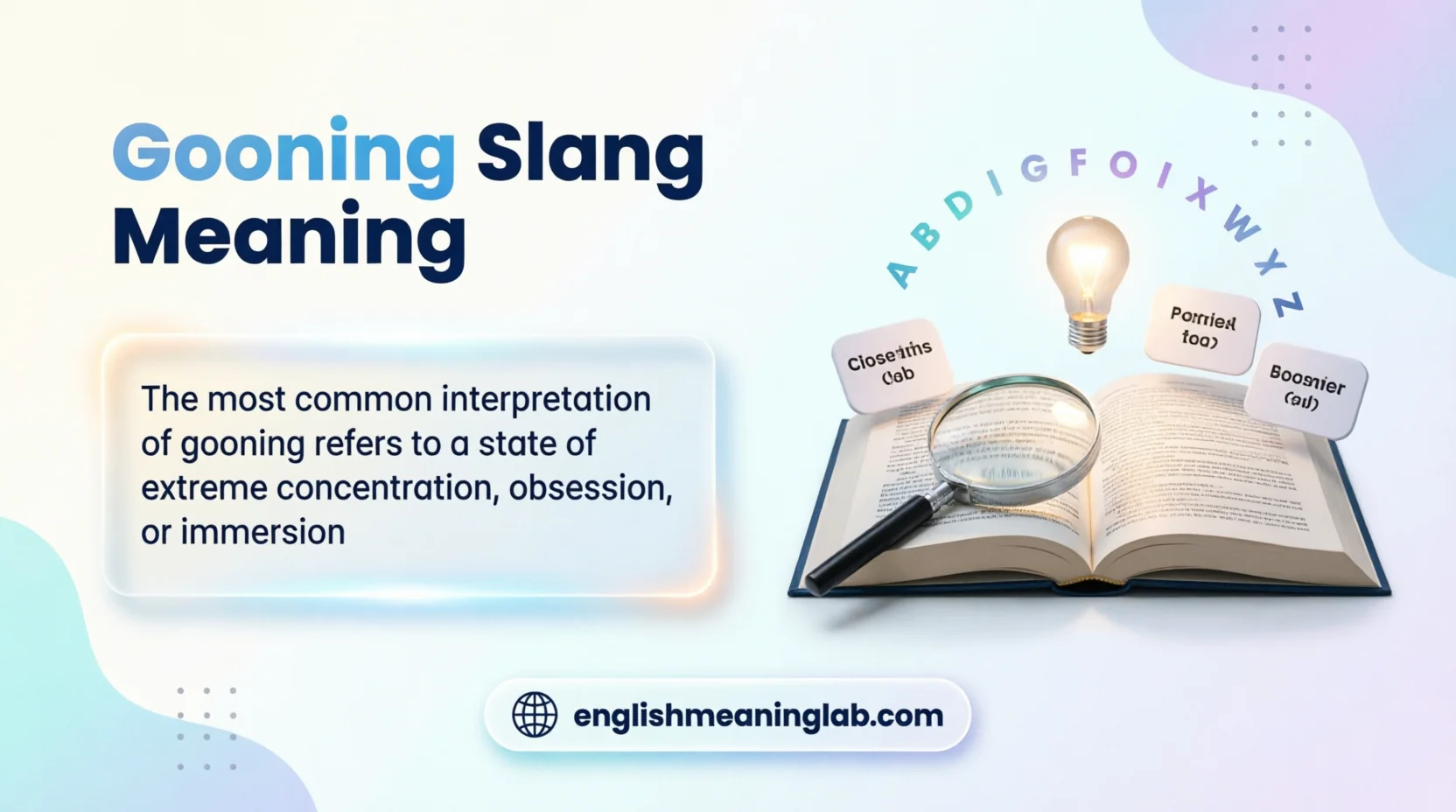 Gooning Slang Meaning