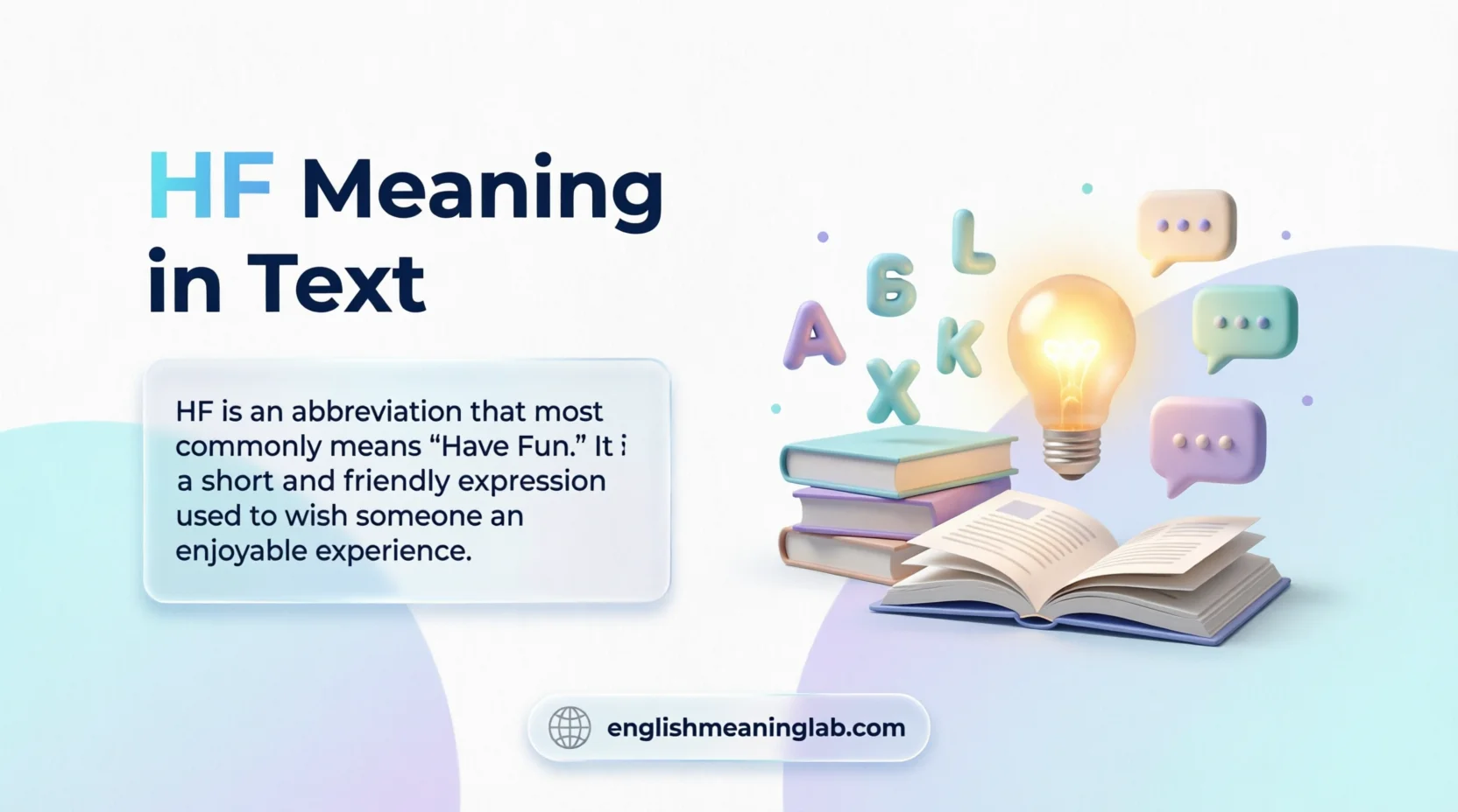 HF Meaning in Text
