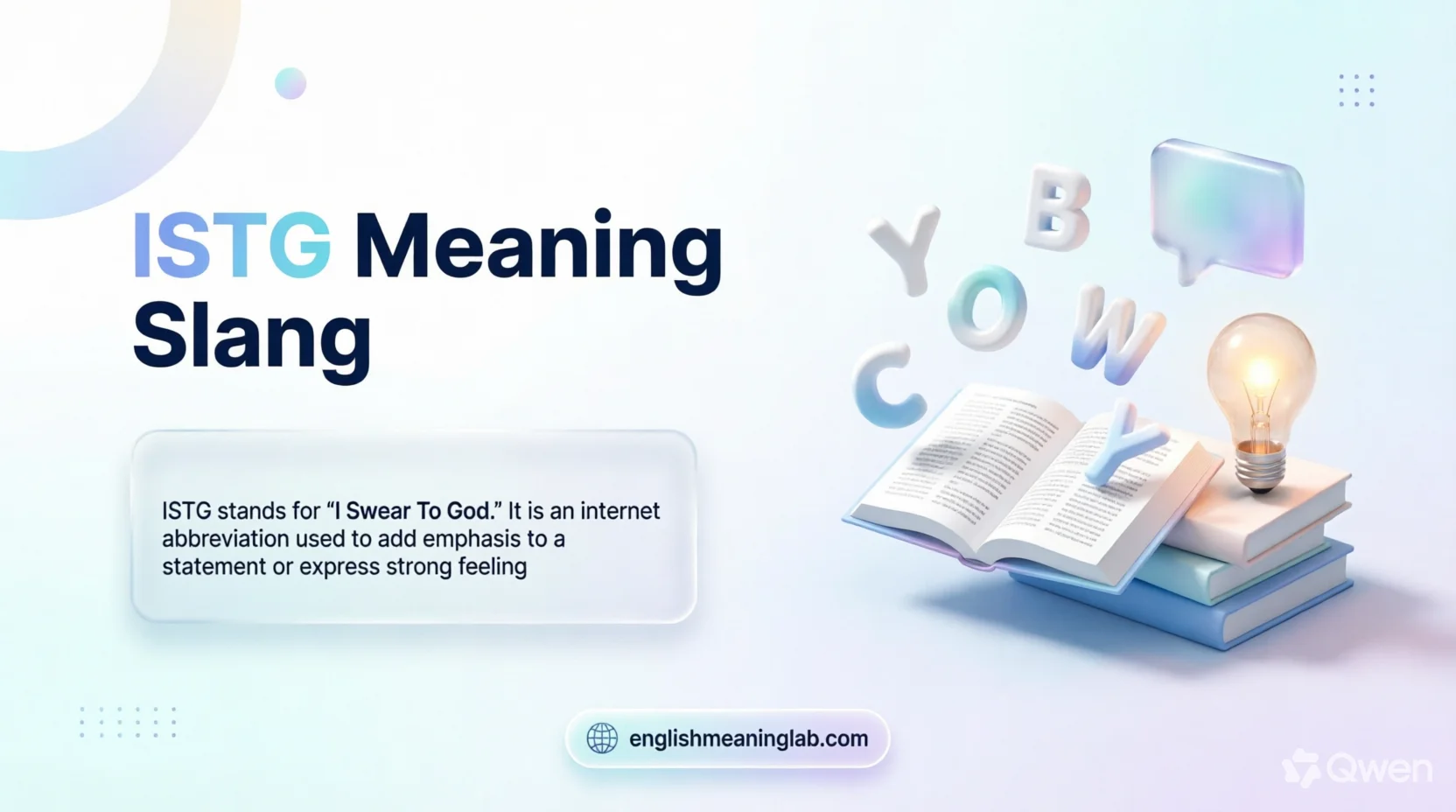 ISTG Meaning Slang