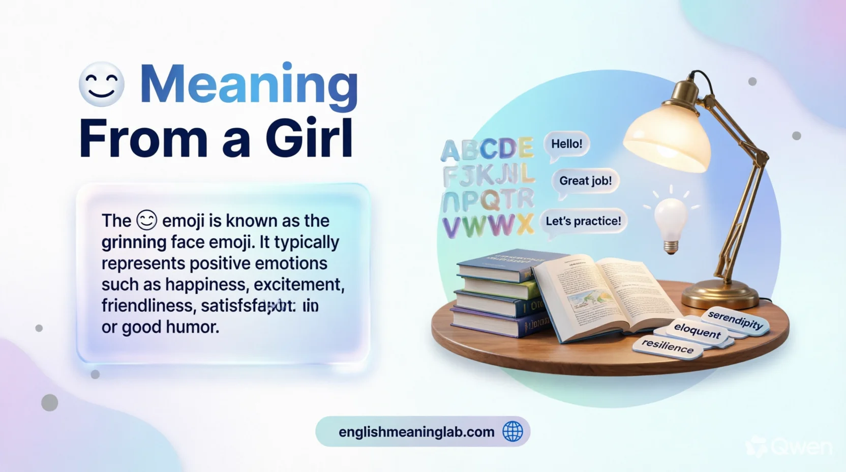 😀 Meaning From a Girl