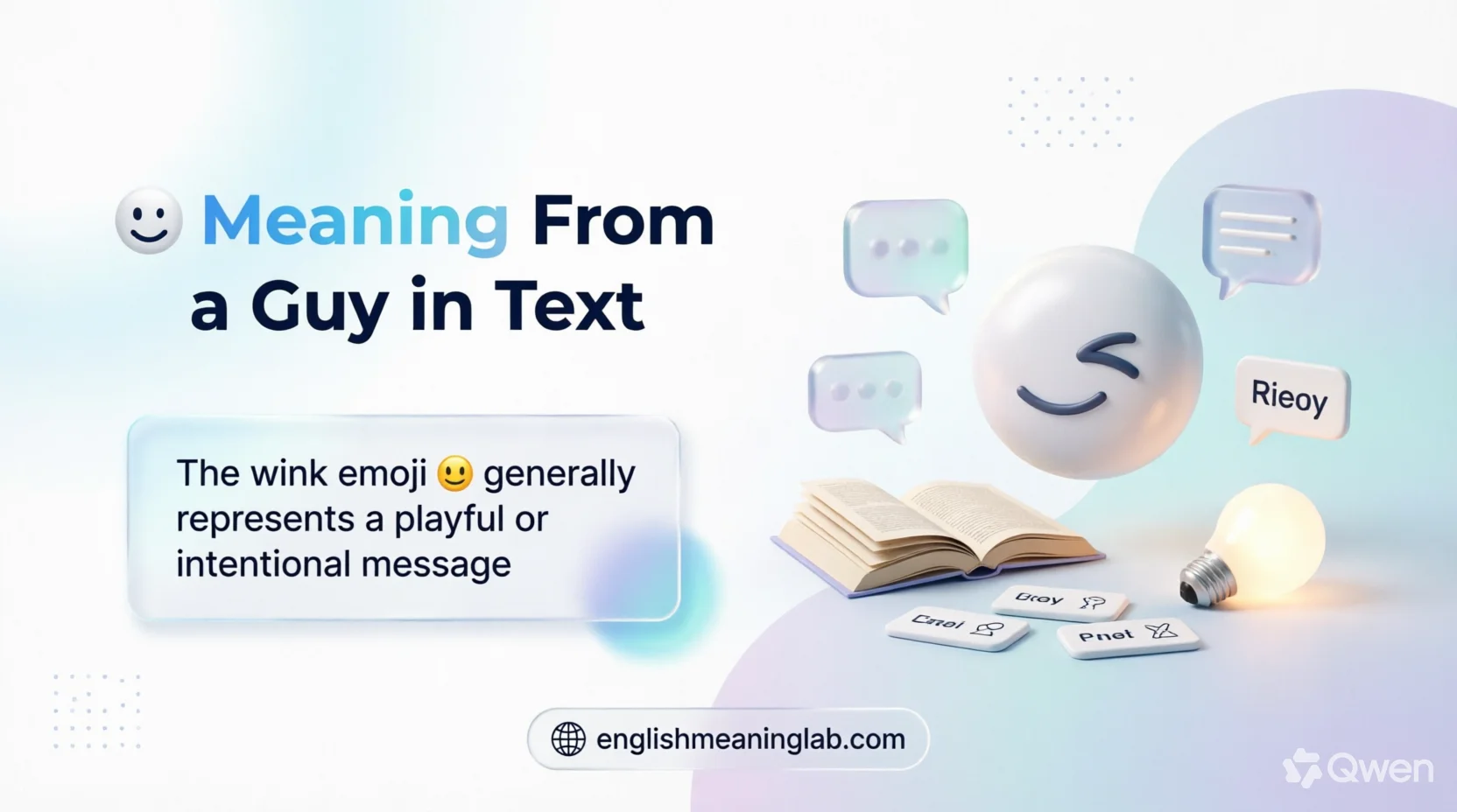 😉 Meaning From a Guy in Text