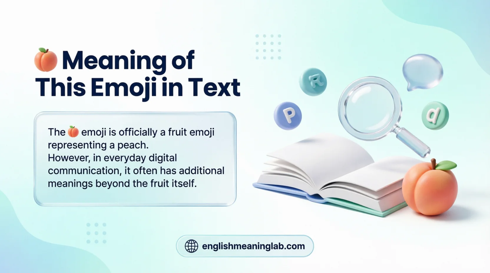 🍑 Meaning of This Emoji in Text