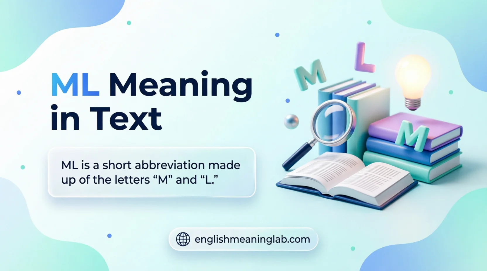 ML Meaning in Text