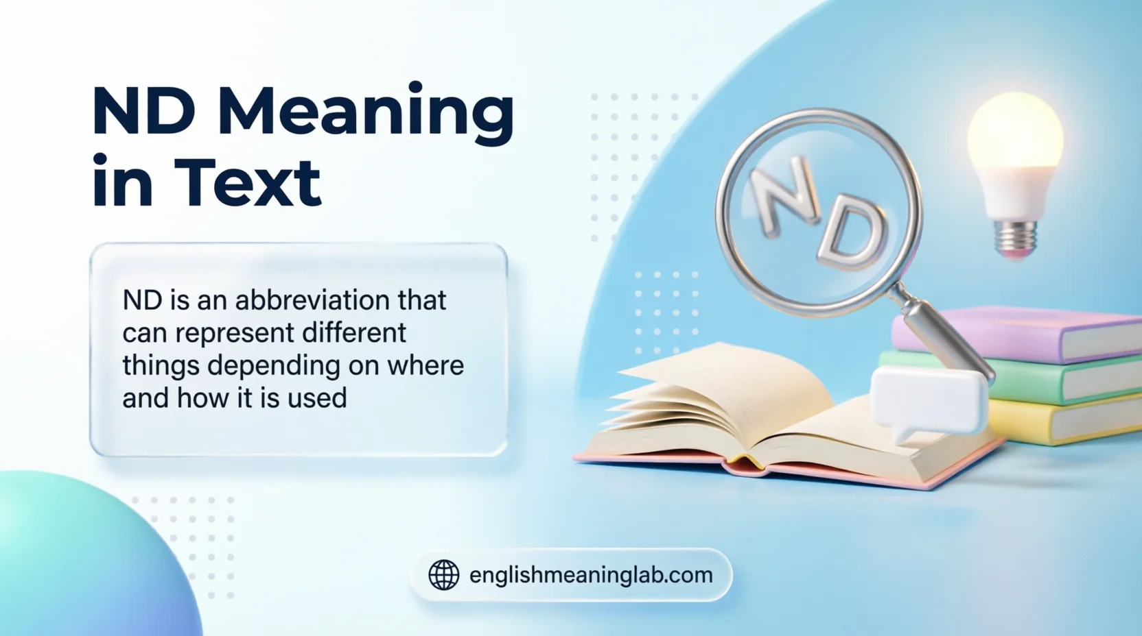 ND Meaning in Text