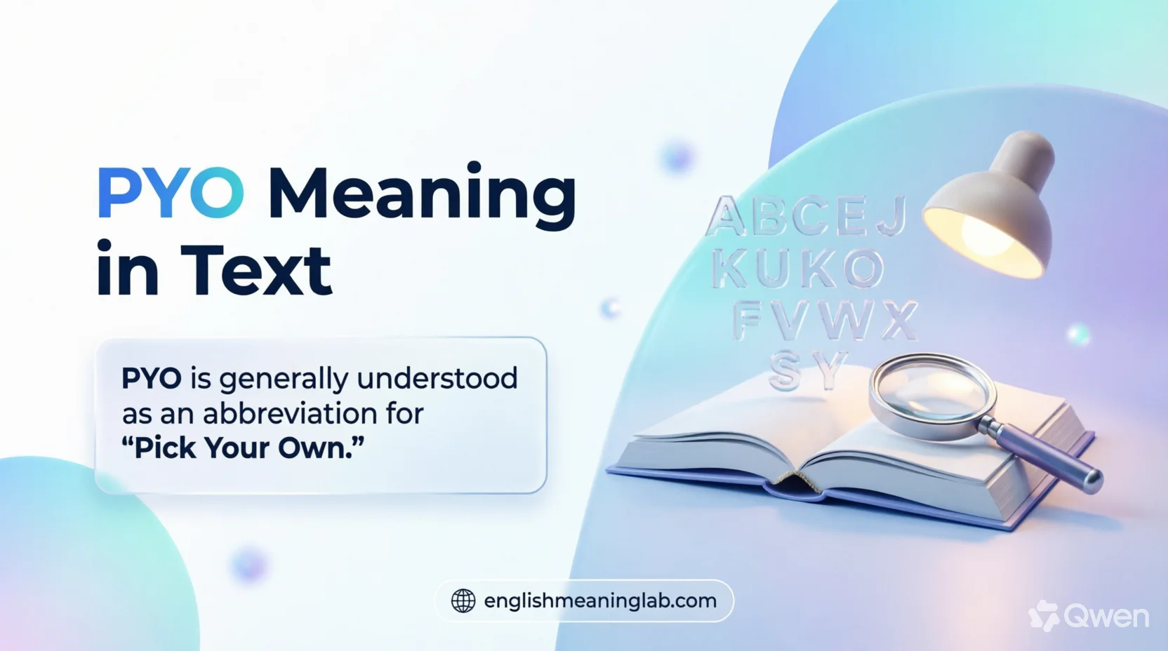 PYO Meaning in Text