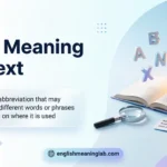TFK Meaning in Text