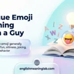 Tongue Emoji Meaning From a Guy