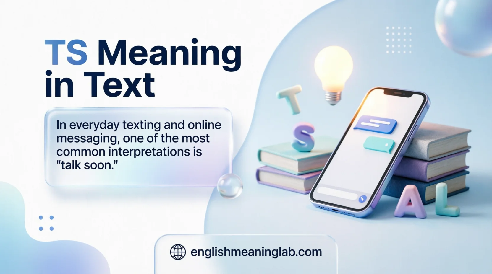 TS Meaning in Text