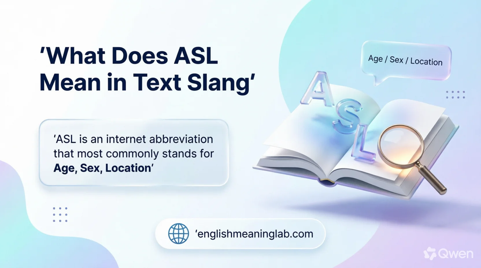 What Does ASL Mean in Text Slang