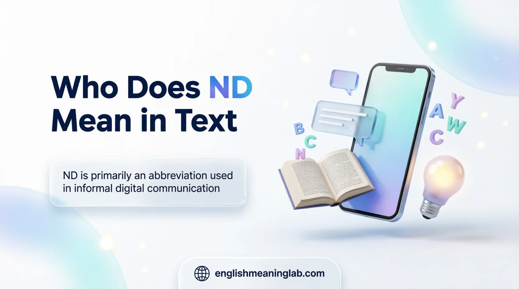 What Does ND Mean in Text