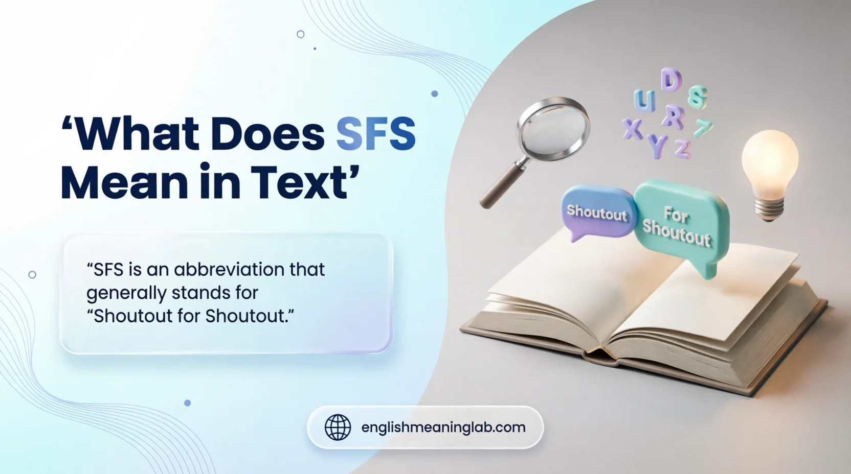 What Does SFS Mean in Text