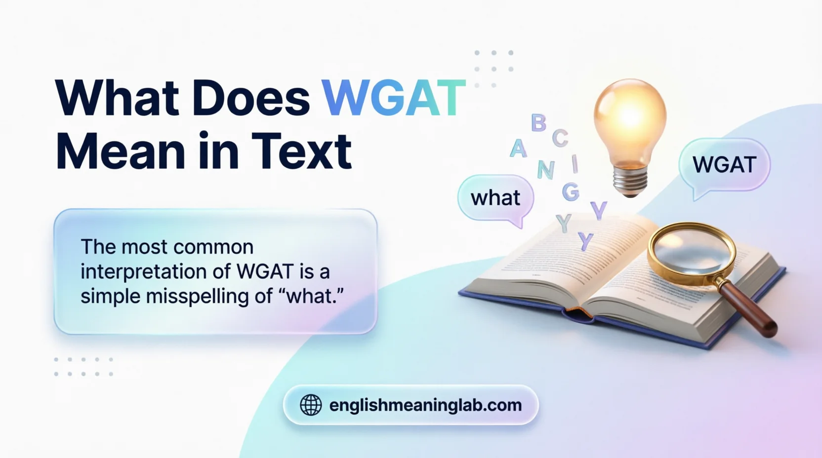 What Does WGAT Mean in Text