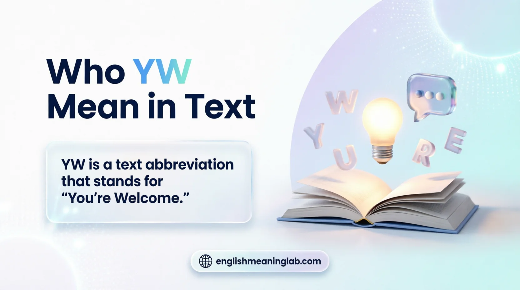 What YW Mean in Text