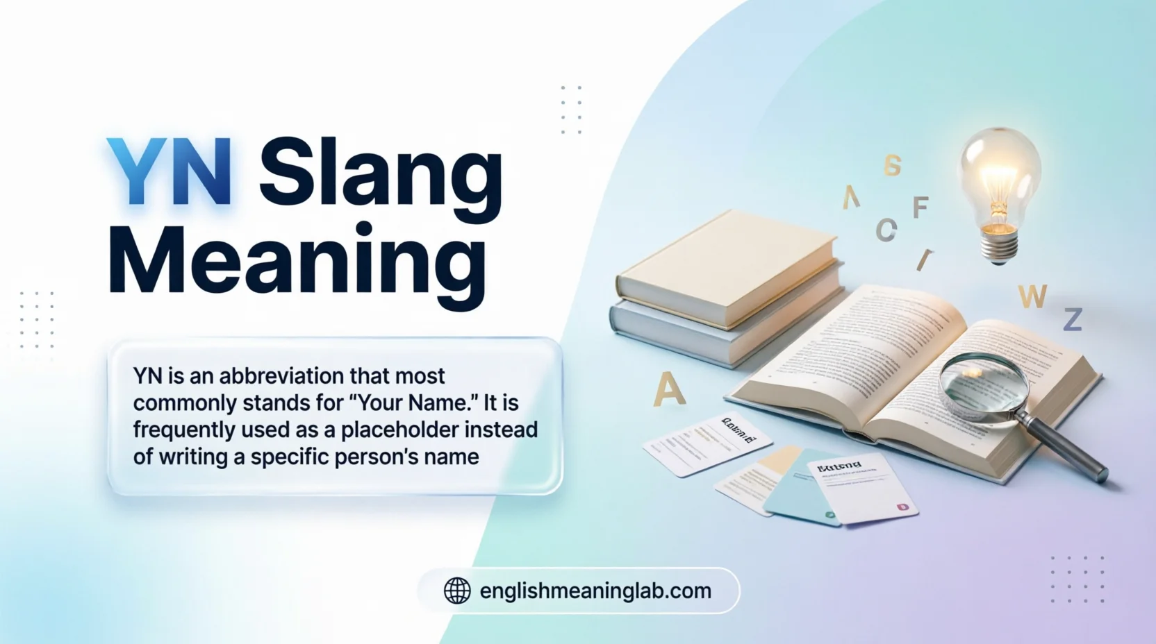 YN Slang Meaning