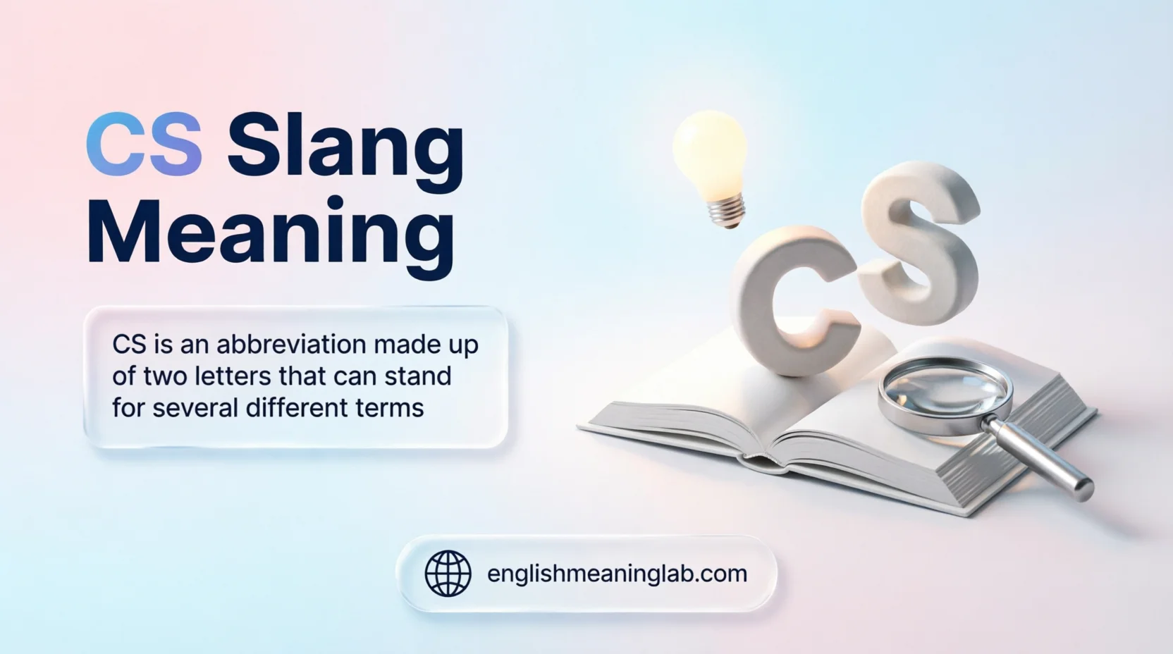 CS Slang Meaning