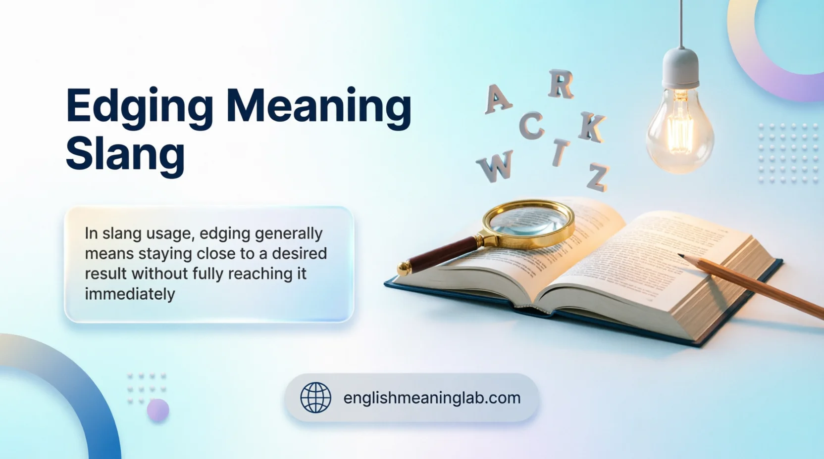 Edging Meaning Slang
