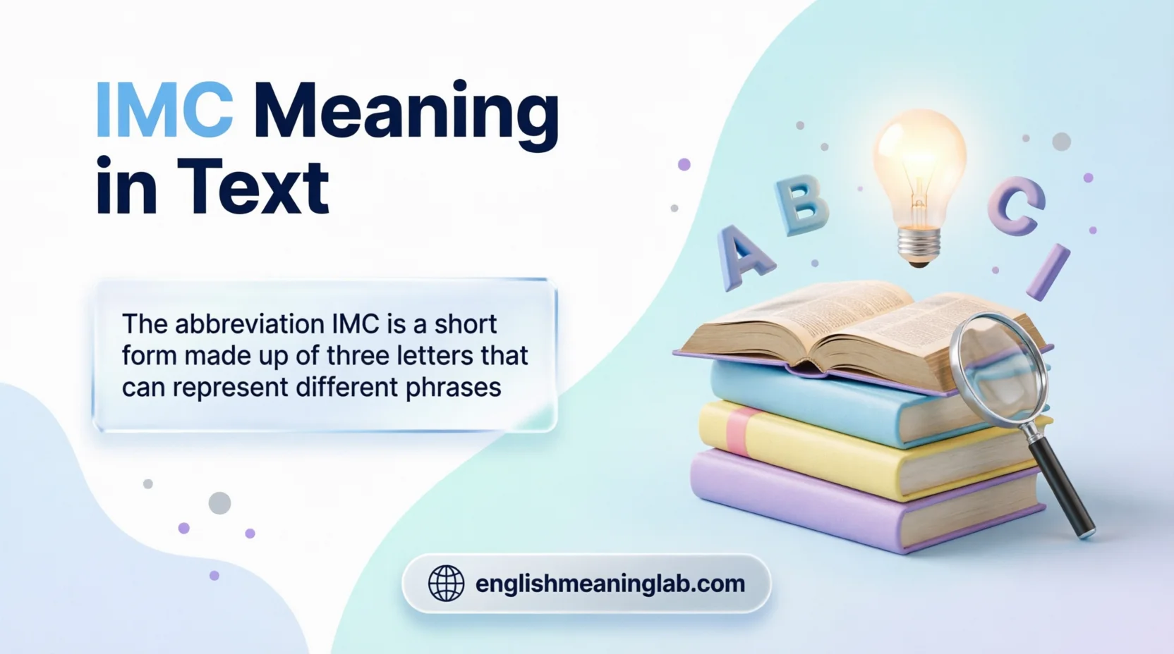 IMC Meaning in Text