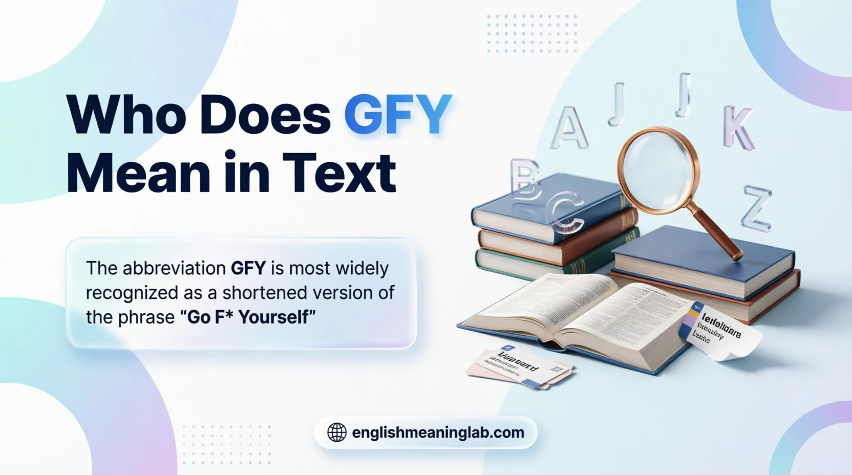 What Does GFY Mean in Text