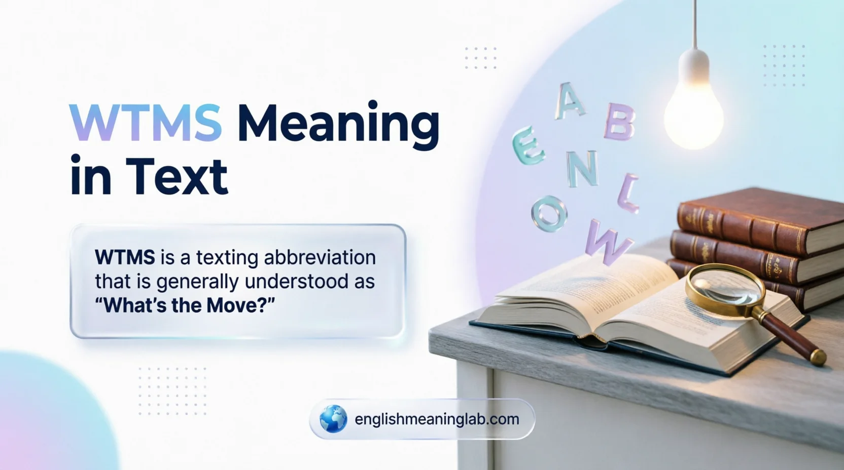 WTMS Meaning in Text